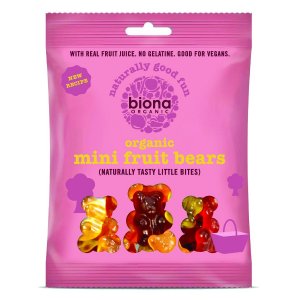 Biona Organic Mini Fruit Jelly Bears 75g